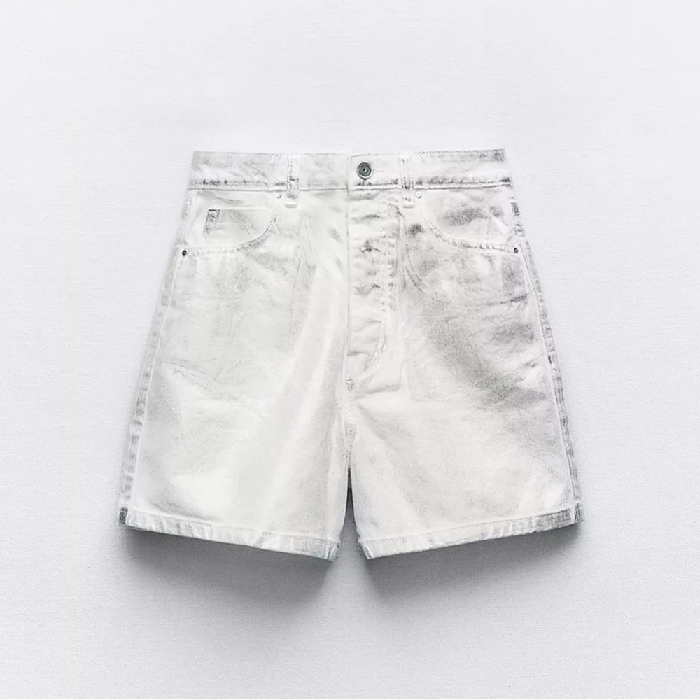 NWT Mom shorts Zara